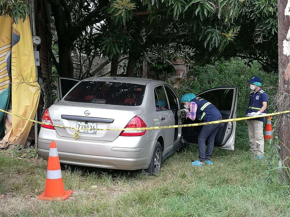 El vehículo utilizado fue abandonado en un paraje en el área de La Arena de Chitré.