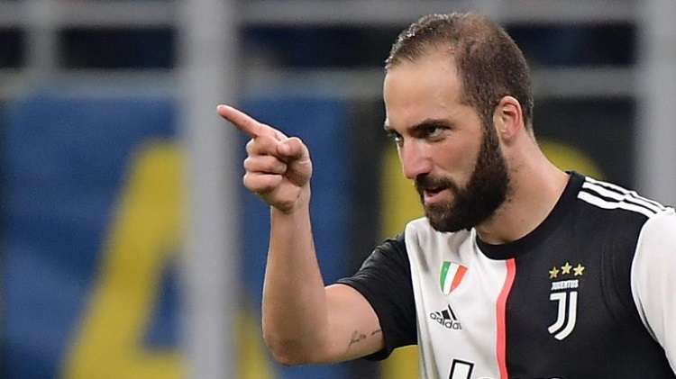 El argentino Gonzalo Higuaín, delantero del Juventus.