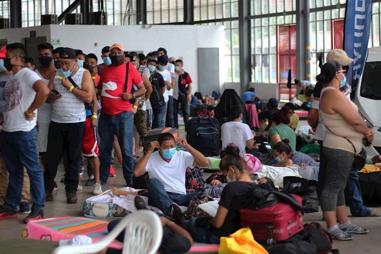 El número de migrantes aumenta en Panamá