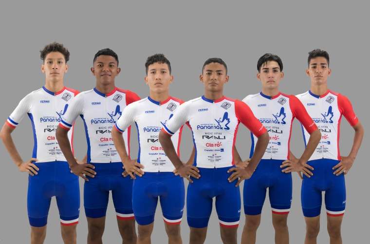 Selección Junior de Ciclismo de Panamá. Foto: FEPACI