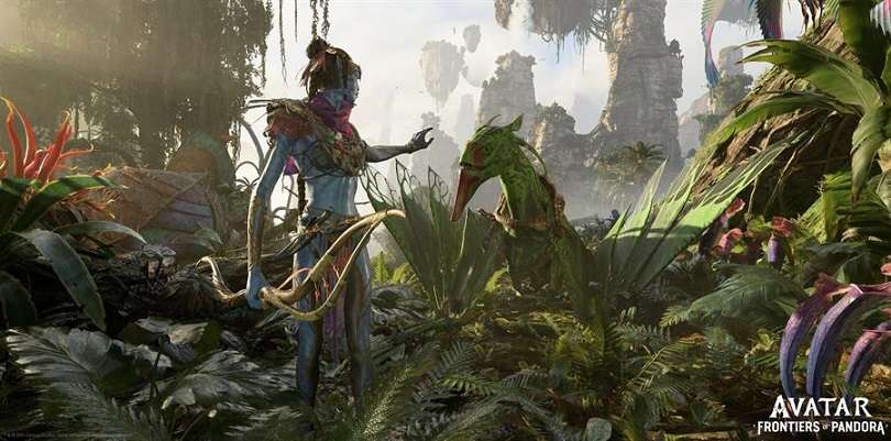 Imagen muestra una captura del juego &quot;Avatar: Frontiers of Pandora&quot;, que la firma presentó en la feria de videojuegos E3 que arrancó este sábado en Los Ángeles, California (EE.UU). EFE