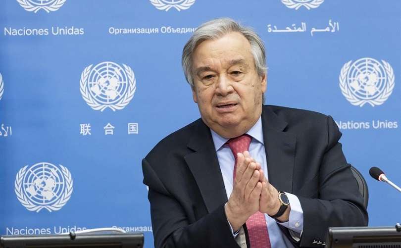 António Guterres, ecretario general de la Organización de Naciones Unidas (ONU). EFE