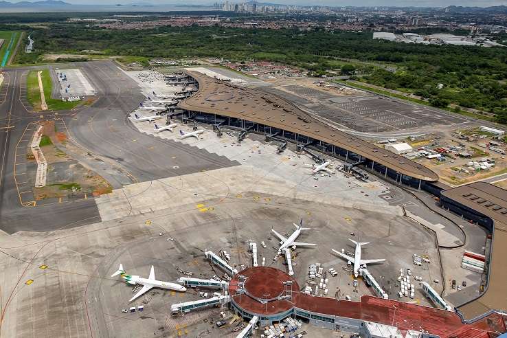 Vista general de la ampliación del Aeropuerto Internacional de Tocumen.