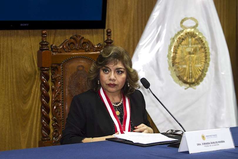 La Fiscal de la Nación (fiscal general) de Perú, Zoraida Ávalos, en una fotografía de archivo. EFE