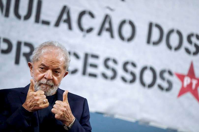 El expresidente Luiz Inácio Lula da Silva, en una fotografía de archivo. EFE