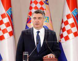 En la imagen Zoran Milanovic,presidente de Croacia. EFE