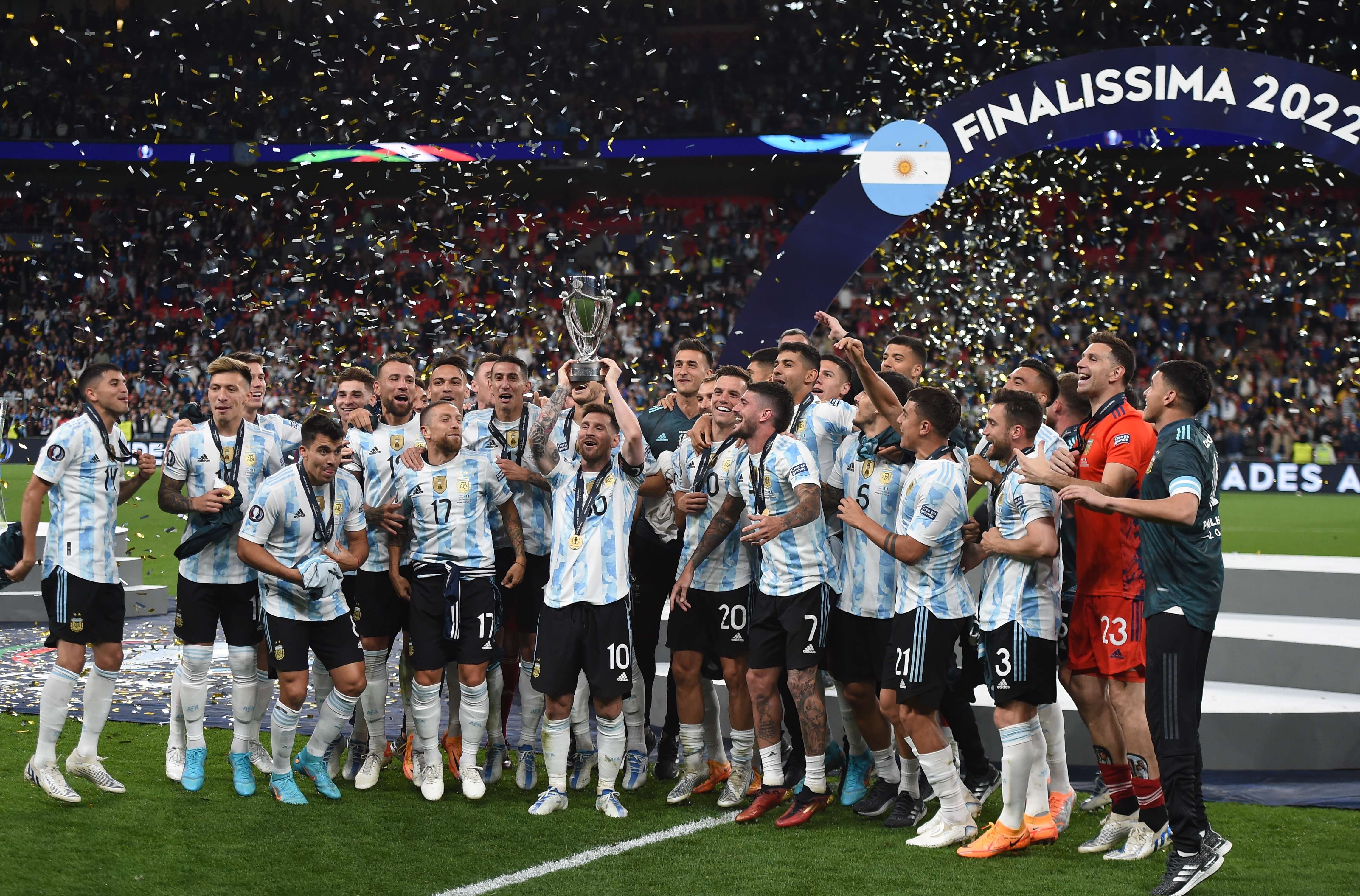 Lionel Messi levantó otra Copa con Argentina. /Foto: EFE