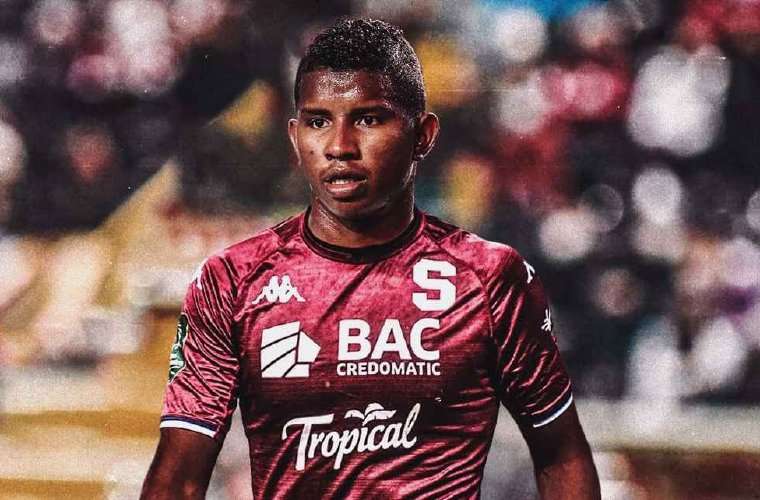 El panameño Fidel Escobar Mendieta. /Imagen: Saprissa