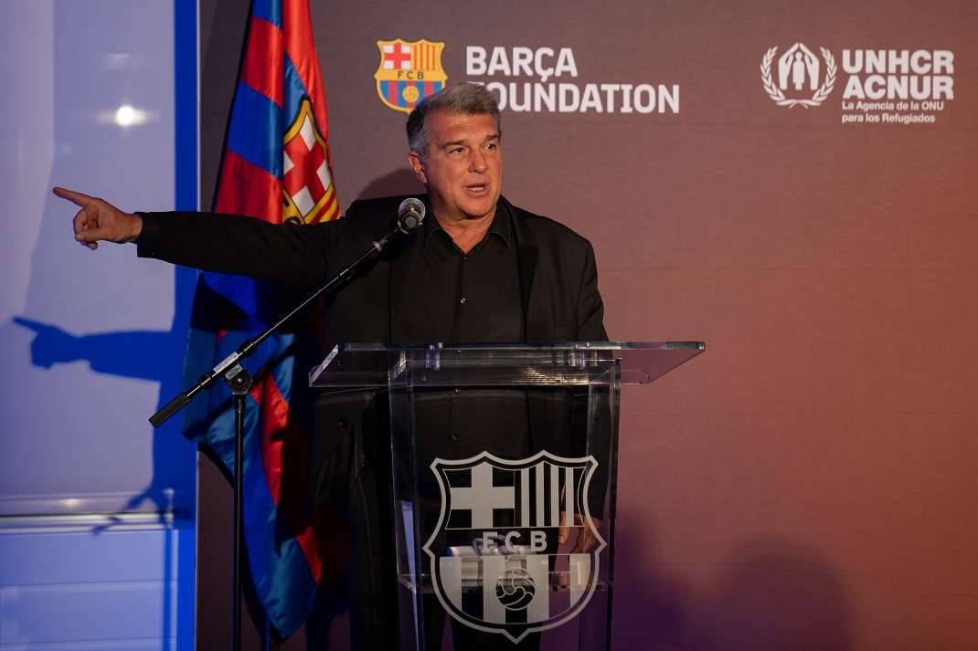  El presidente del FC Barcelona, Joan Laporta. /EFE