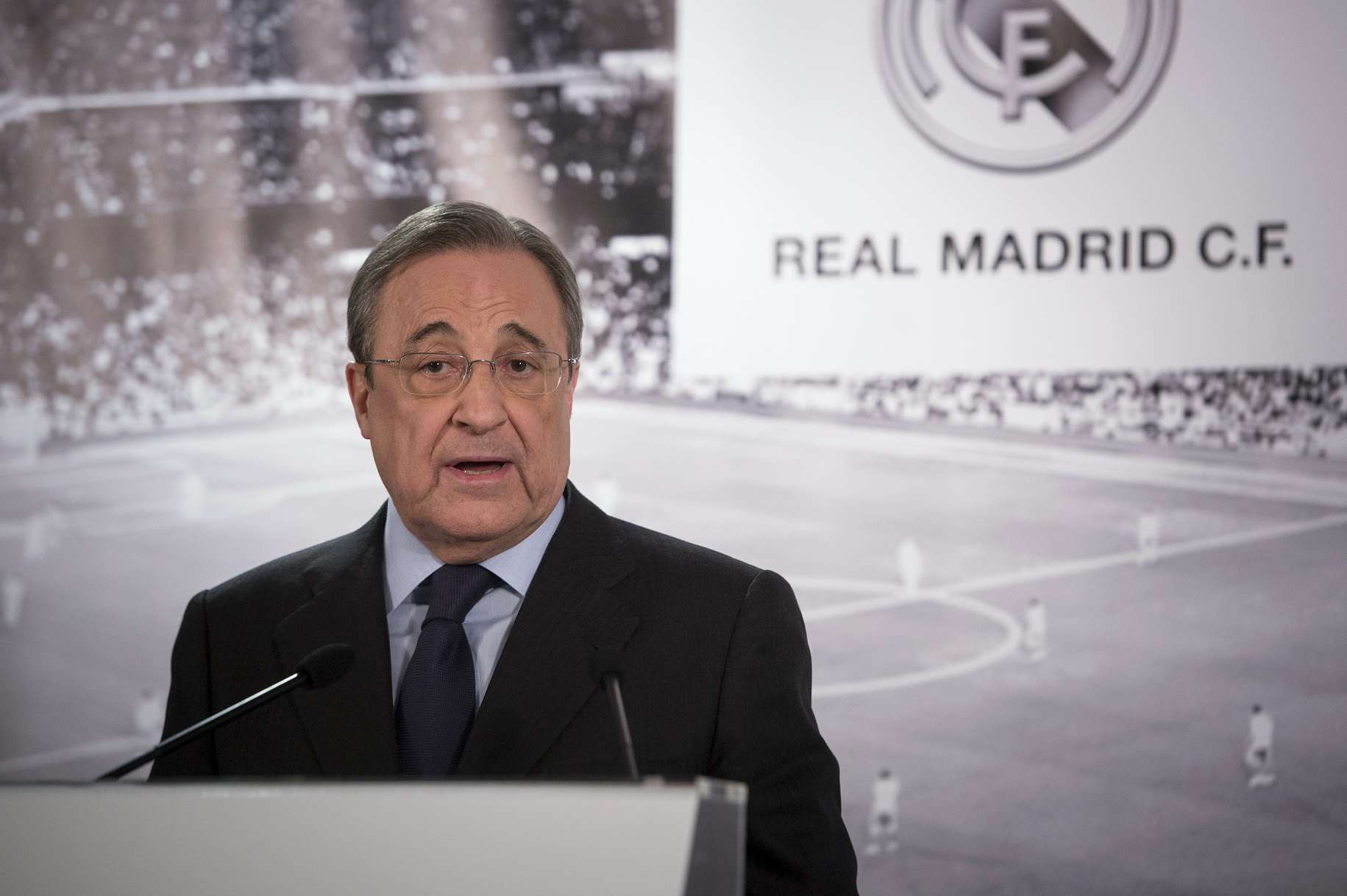 El presidente del Real Madrid, Florentino Pérez. /Foto: EFE