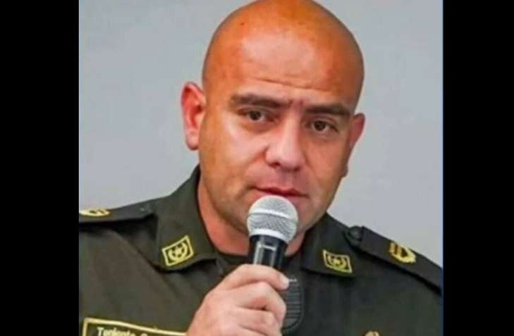 En la imagen el coronel colombiano Benjamín Núñez, 