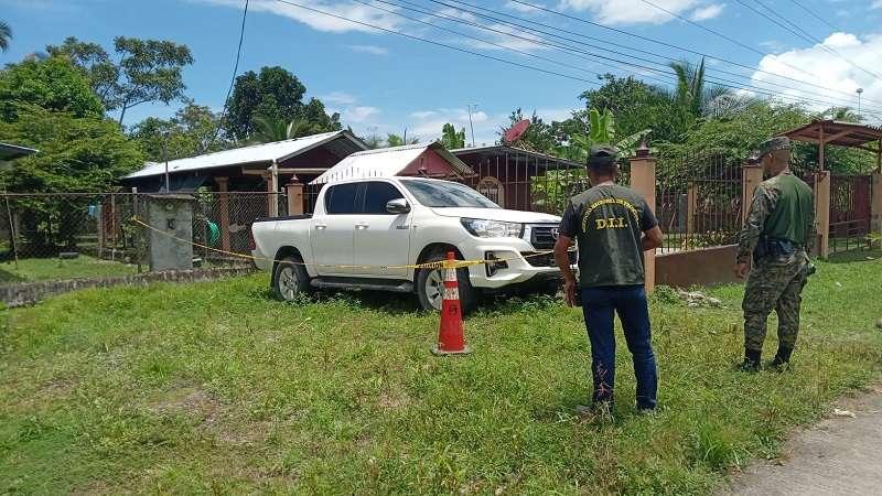 El vehículo mantenía una denuncia de hurto en Ciudad Neily , en Costa Rica.