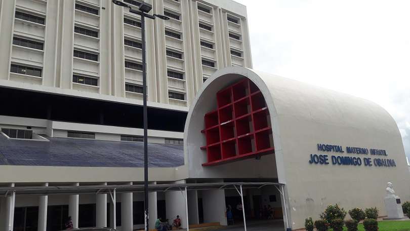 Los menores ingresaron al hospital José Domingo de Obaldía, en David, Chiriquí.
