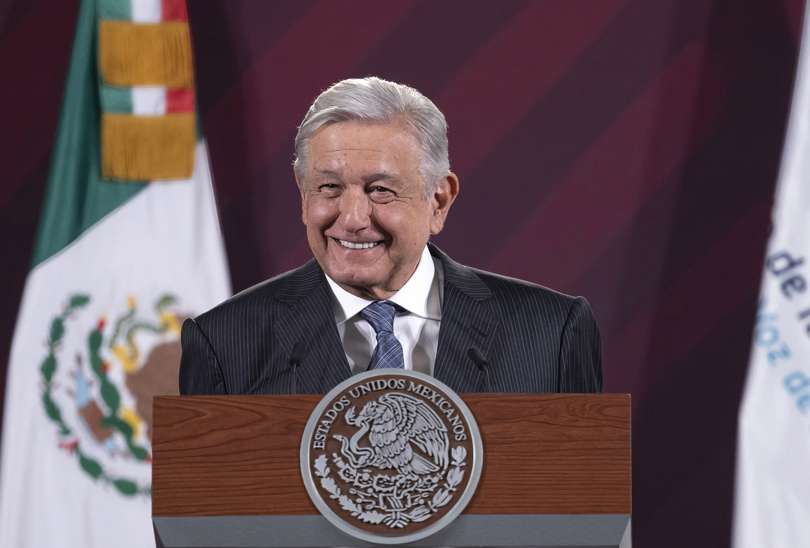 Presidente mexicano, Andrés Manuel López Obrador. EFE