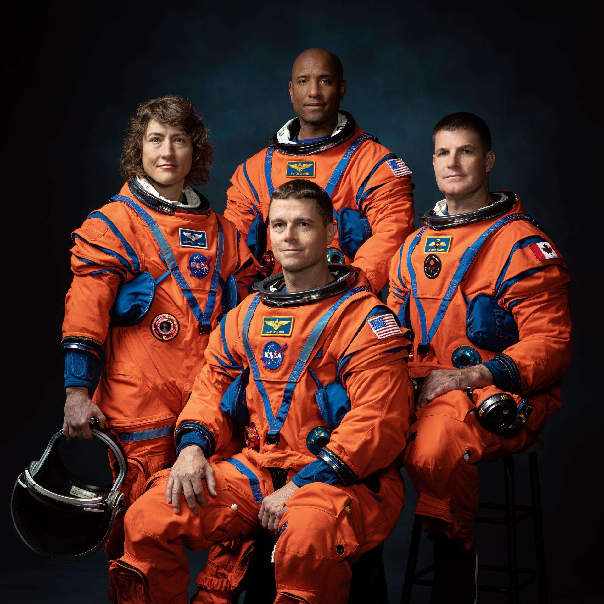 Estos son los cuatro astronautas elegidos para regresar a la Luna
