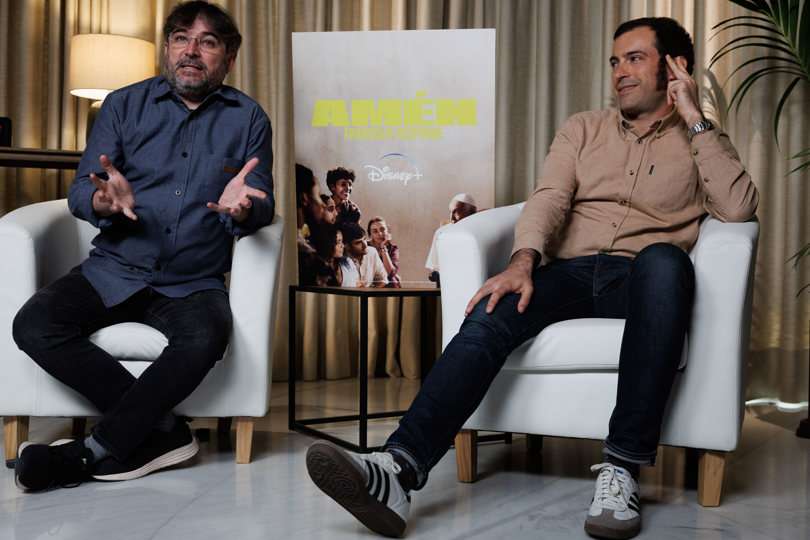 Jordi Évole y Màrius Sánchez, codirectores de AMÉN. EFE