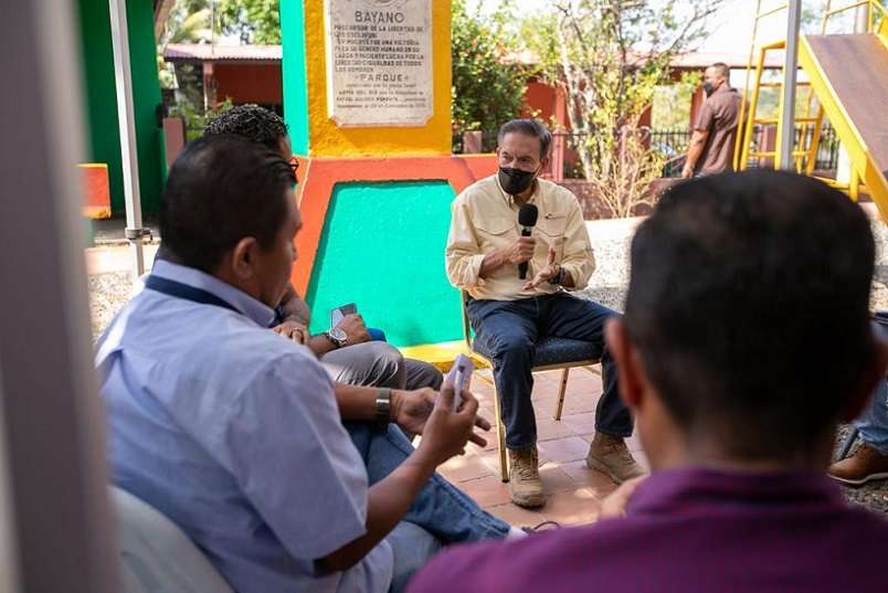Este viernes, el presidente Laurentino Cortizo, participó de una gira de trabajo comunitario en Chepo.