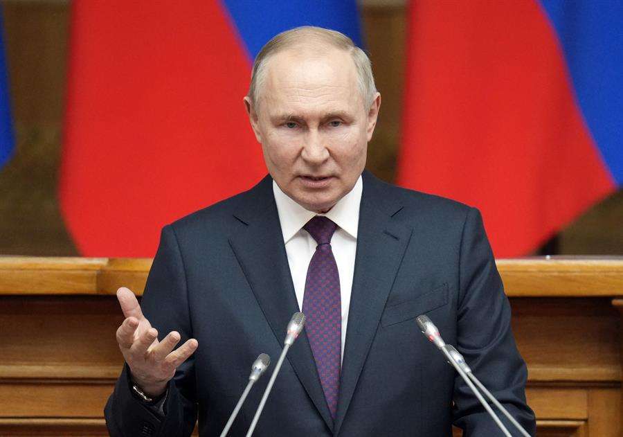 Presidente de Rusia, Vladímir Putin. EFE Archivo