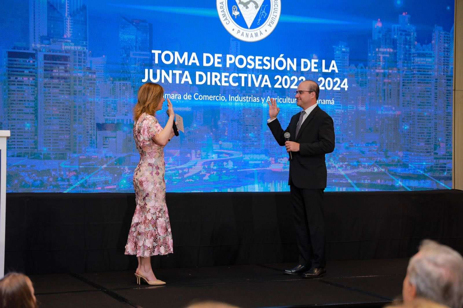 Toma de posesión del nuevo presidente de la Cámara de Comercio 