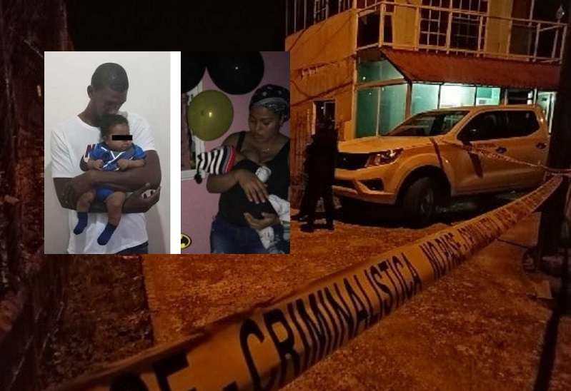 Las víctimas fueron identificadas como: José Julio Ledezma, Keysi  Katiuska Padilla Hernández y el hijo de la pareja, de tres meses de edad.