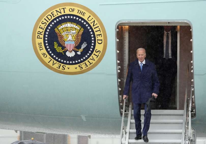 Biden llega a Japón para participar en la cumbre del G7. EFE