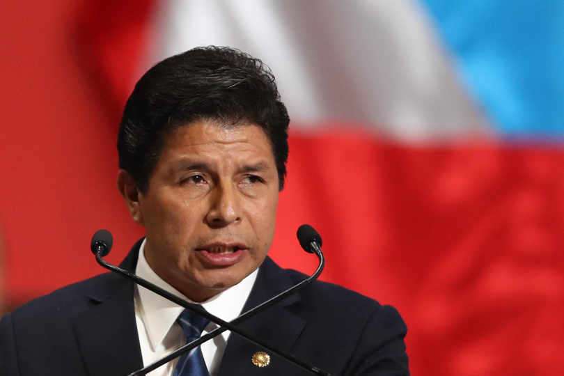 El expresidente peruano, Pedro Castillo, en una fotografía de archivo. EFE