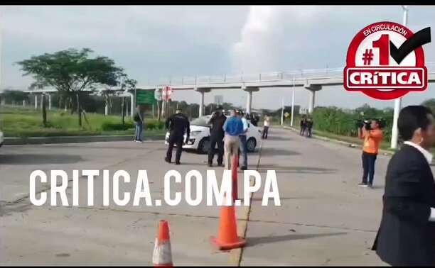Escena del crimen en Nuevo Tocumen. (Foto-Video: Landro Ortíz)