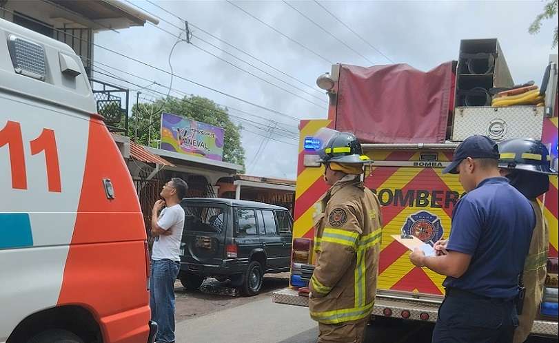 La víctima recibió descarga eléctrica cuando realizaba trabajos en local comercial ubicado en Guararé. 