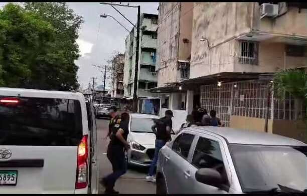 Acciones policivas en Santa Cruz, Curundú.