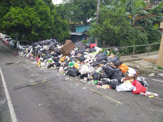 Invasión de basura en San Miguelito.