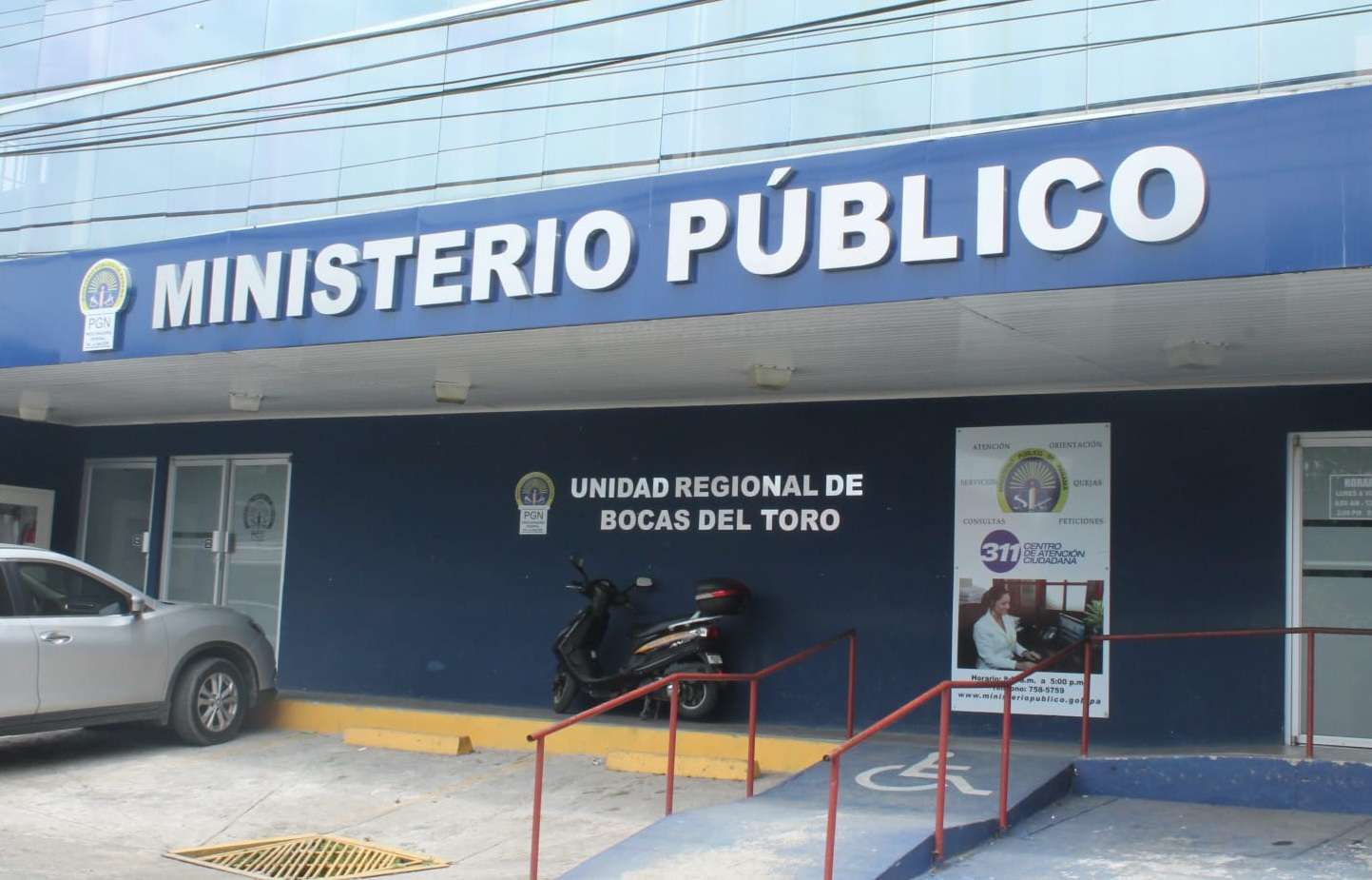 Sede del Ministerio Público en Bocas del Toro.