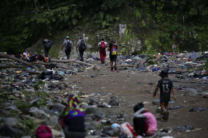Los esfuerzos realizados por el gobierno panameño se han visto sobrepasados por las cifras de migrantes irregulares. Foto ilustrativa: EFE