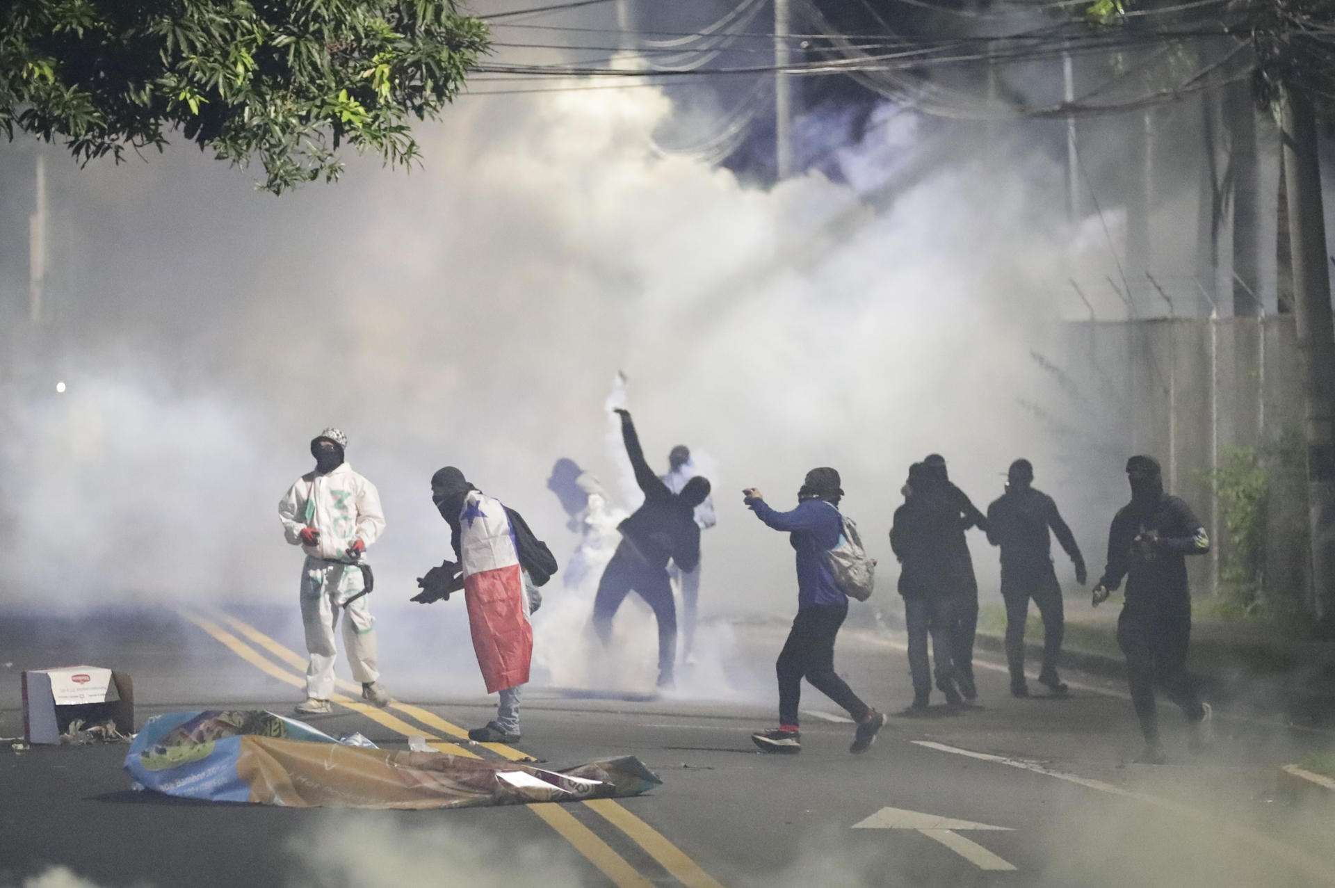 Panamá entra en el onceavo día de protestas contra acuerdo minero.  Foto: EFE 