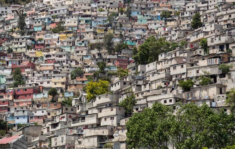 Fotografía de archivo de un barrio en Petionville (Haití). EFE