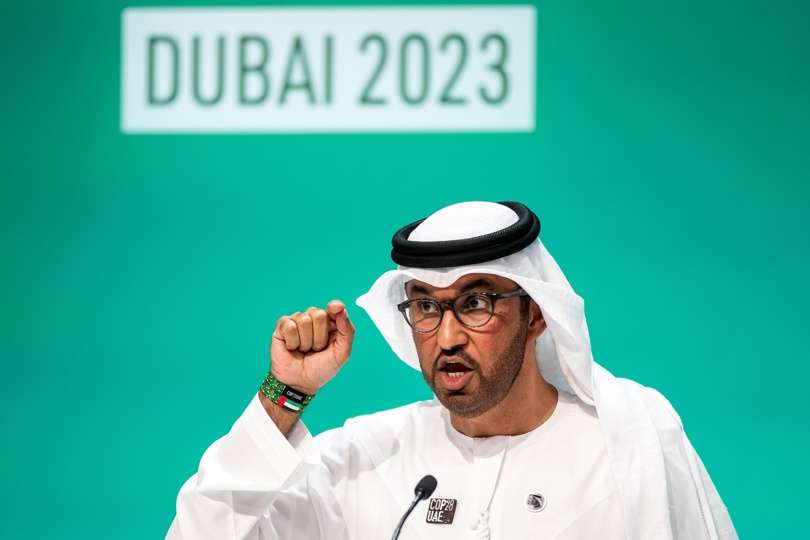 El presidente de la Cumbre del Clima de Dubái, Sultán Al Yaber EFE