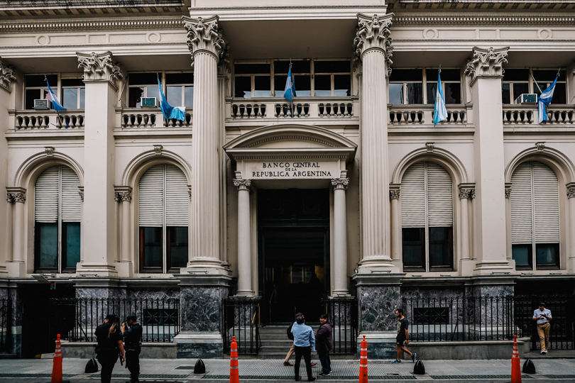 Banco Central de la República Argentina, en Buenos Aires (Argentina). EFE / Archivo