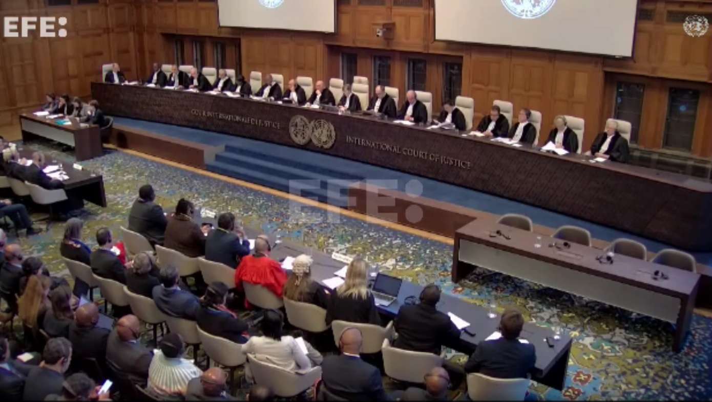 Corte Internacional de Justicia. Captura de video / EFE