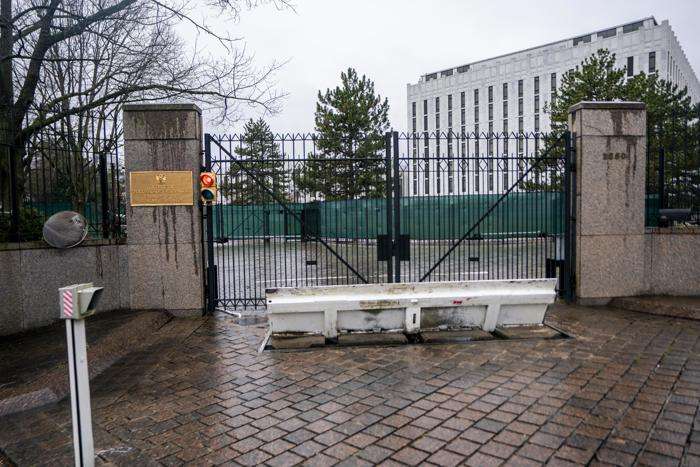 La Embajada de la Federación Rusa en Washington, DC, Estados Unidos. EFE