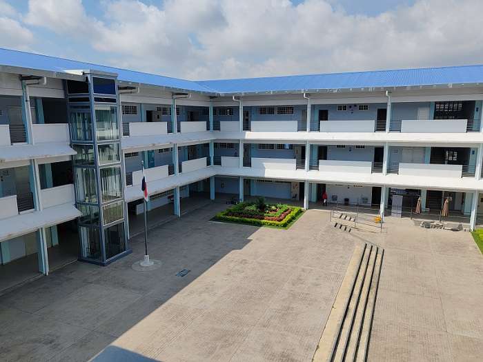 Escuela Bilingüe República de Costa Rica, ubicada en el distrito de La Chorrera.