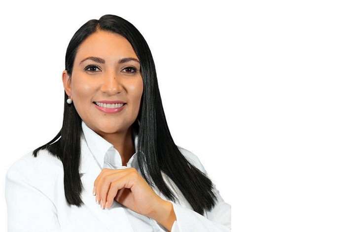 Bertha Gisela Gaytán Gutiérrez, candidata a la alcaldía del municipio mexicano de Celaya.
