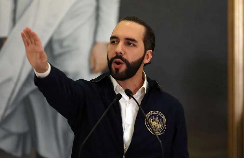 El presidente de El Salvador, Nayib Bukele. EFE / Archivo