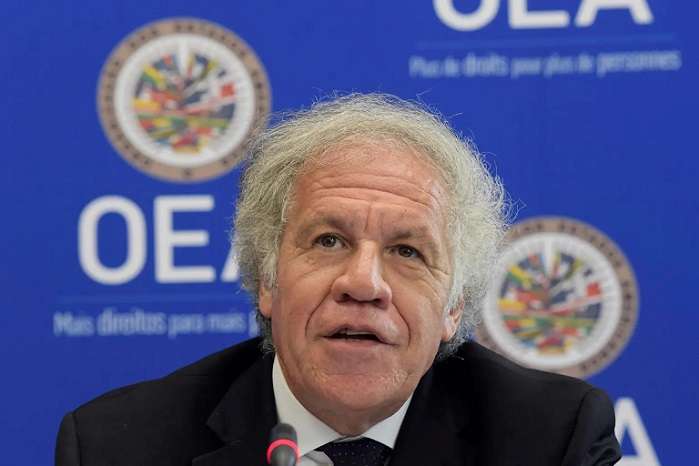 secretario general de la Organización de Estados Americanos (OEA), Luis Almagro. Foto / EFE Archivo