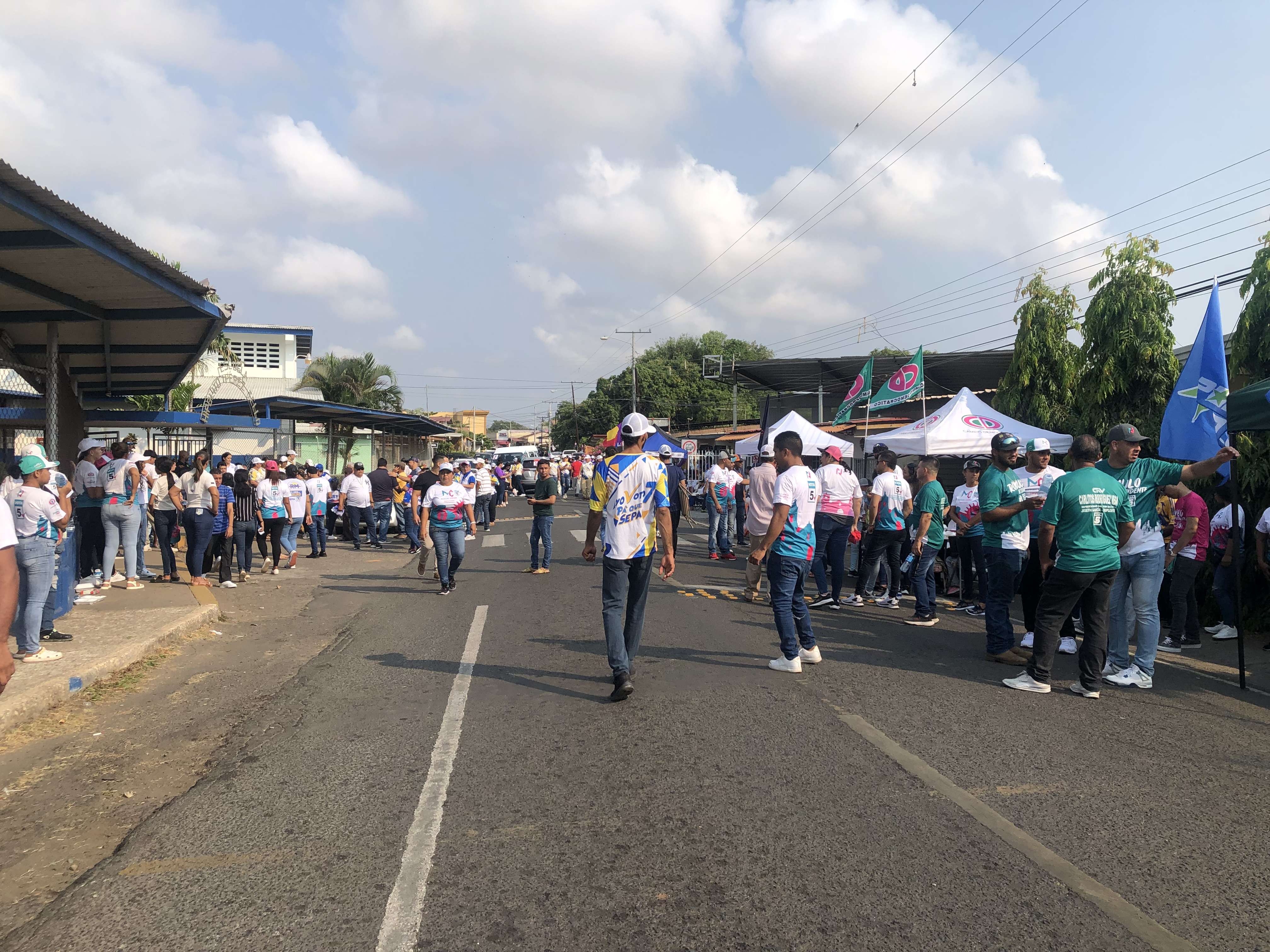 Movimiento de torneo electoral en Azuero.