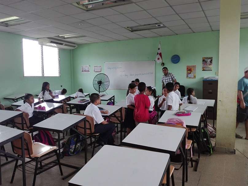 Escuela primaria de Panamá Oeste.