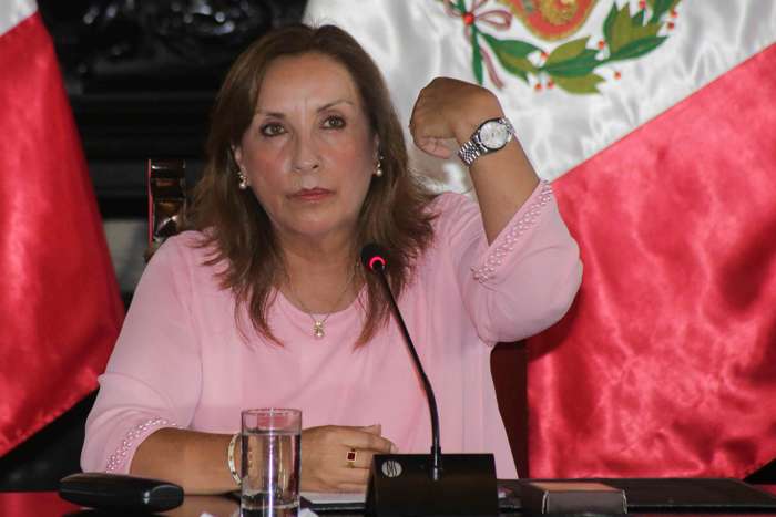 Presidenta de Perú, Dina Boluarte. Foto: EFE / Archivo