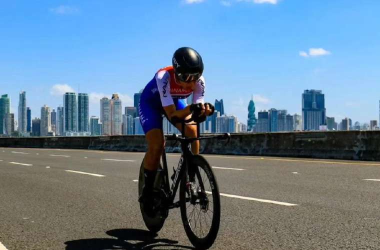 Annibel Prieto fue la panameña más destacada en la primera jornada del Panamericano de Ciclismo de Ruta. Foto: Fepaci