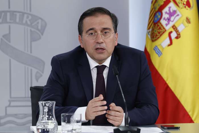Ministro de asuntos exteriores de España, Jose Manuel Albares . EFE