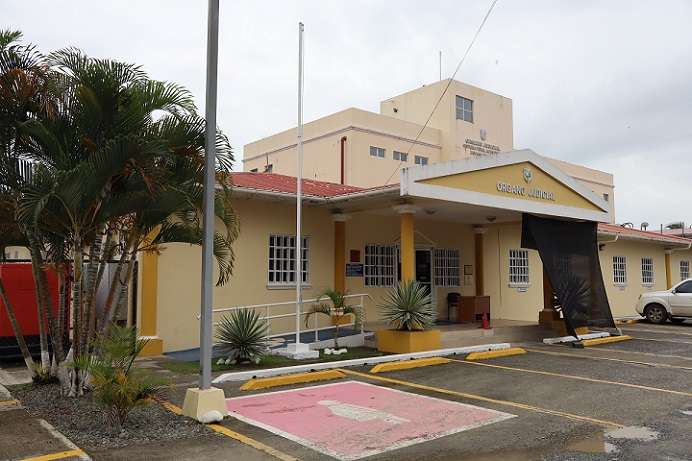 Sede del Sistema Penal Acusatorio del Tercer Distrito Judicial, ubnicada en Changuinola.