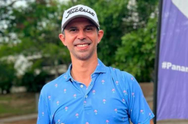 Miguel Ordóñez Jr. golfista panameño y ahora nominado a director de Pandeportes.Foto: Apagolf