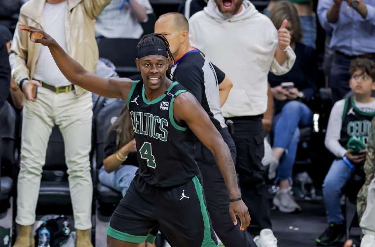 Jrue Holiday fue clave en el triunfo de los Celtics en el segundo juego de la serie. Foto: EFE